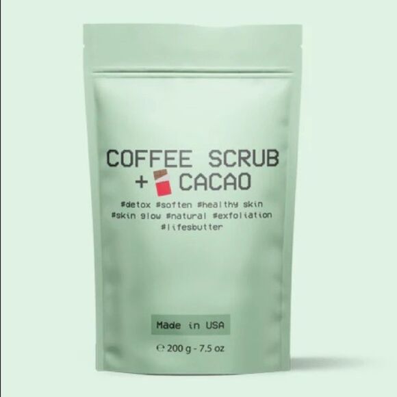 NWT Life’s Butter Coffee Scrub with Cacao - Picture 1 of 3